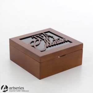 Kwadratowy pojemnik na herbatę - 101455 - TEA