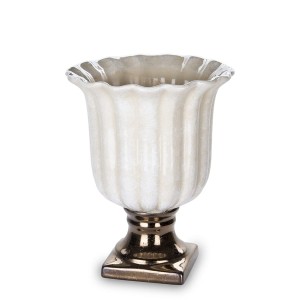 Wazon ceramiczny na nodze osłonka na doniczkę 132261