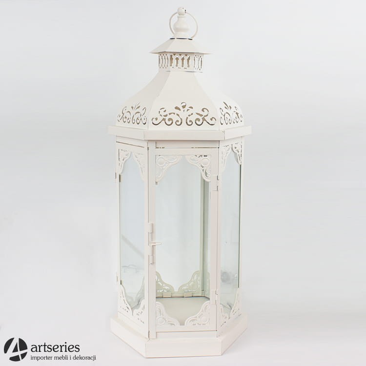Lampion biały 79018s